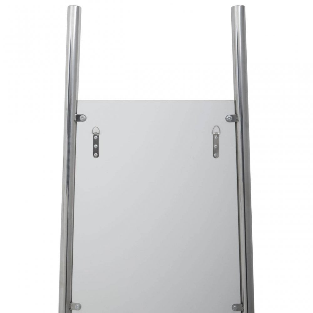 Genoa Silver Frame Standing Floor Mirror