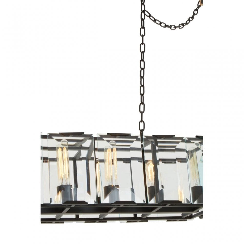 Babylon Black Twelve Bulb Chandelier