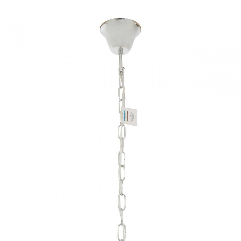 Babylon Six Bulb Chrome Chandelier