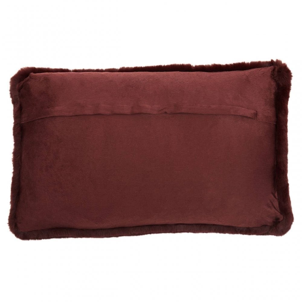 Bosie Lamina Red Wine Rectangular Cushion