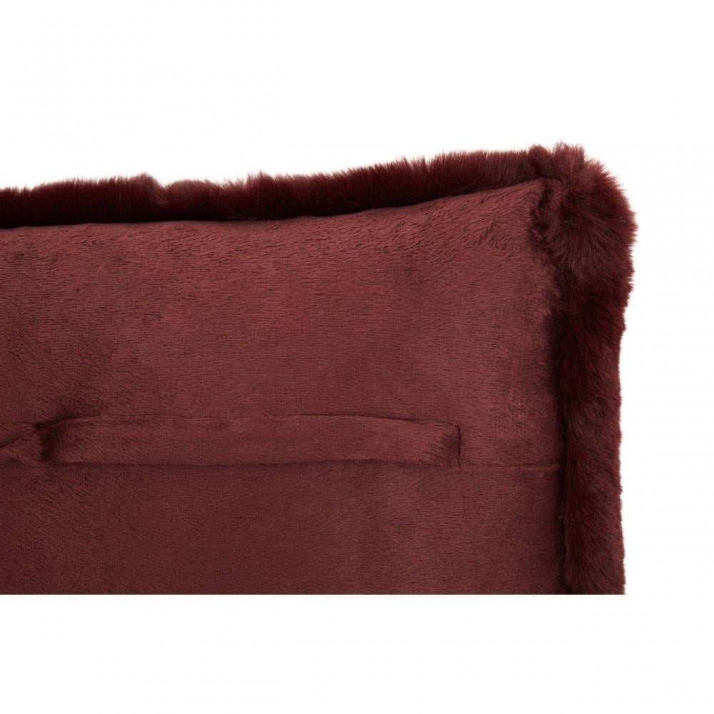 Bosie Lamina Red Wine Rectangular Cushion