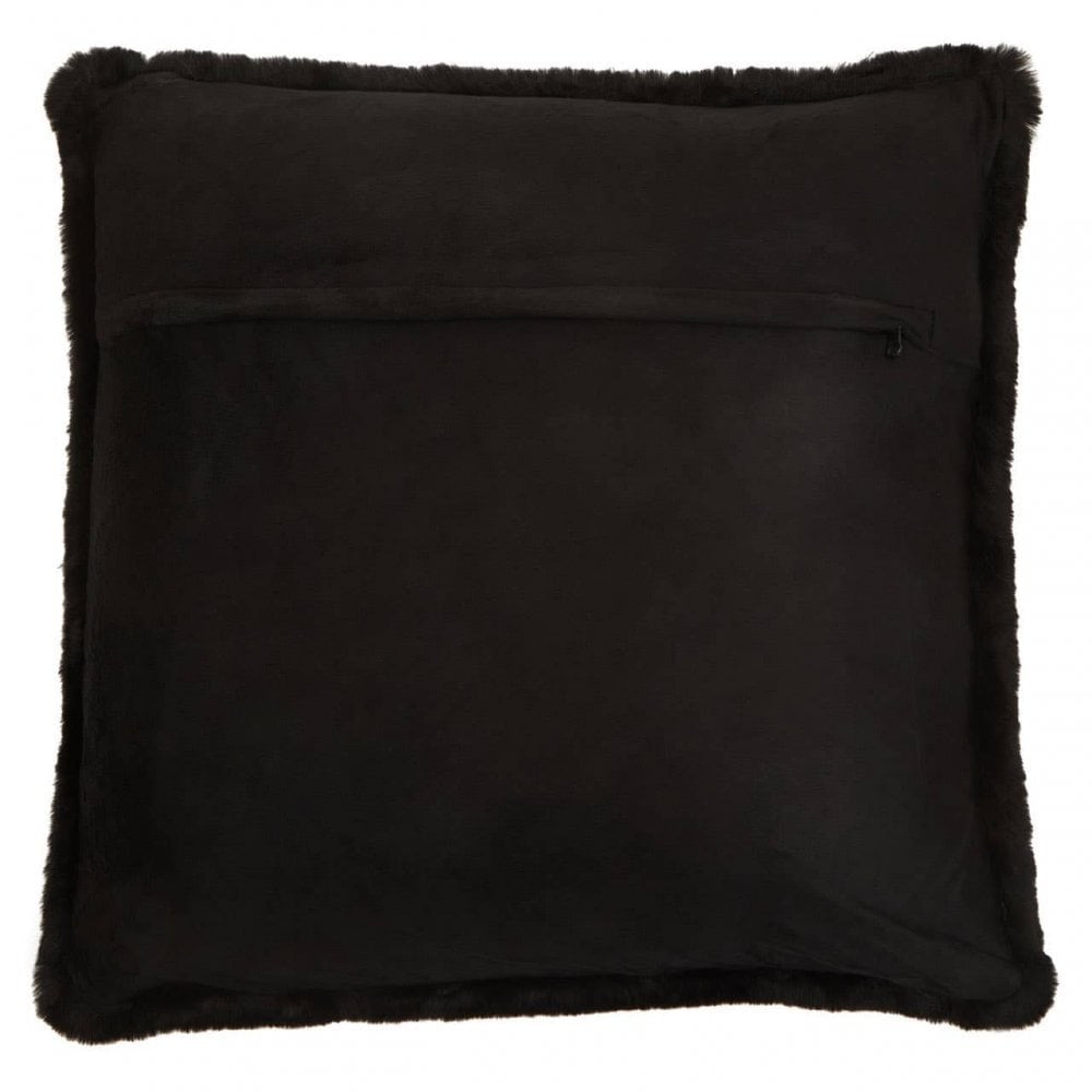 Bosie Lamina Black Square Cushion