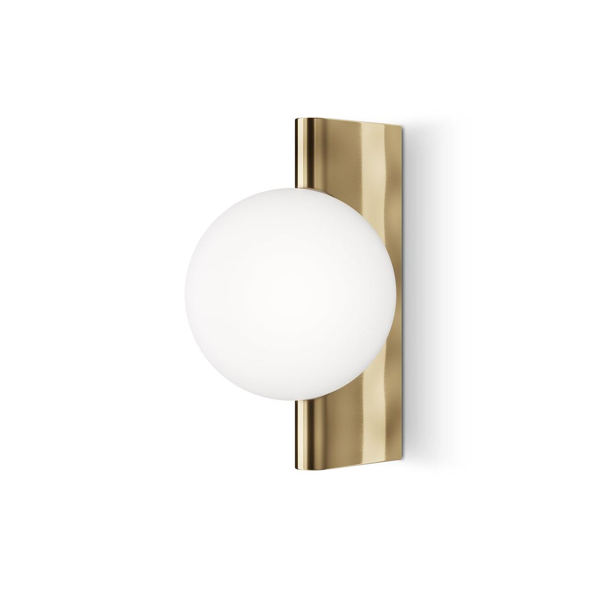 Contemporary Brass Wall Lamp - Modern Avant-Garde Design