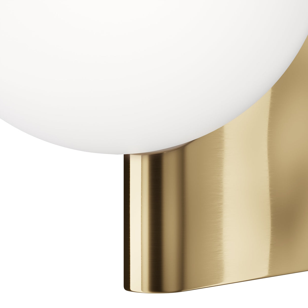 Contemporary Brass Wall Lamp - Modern Avant-Garde Design