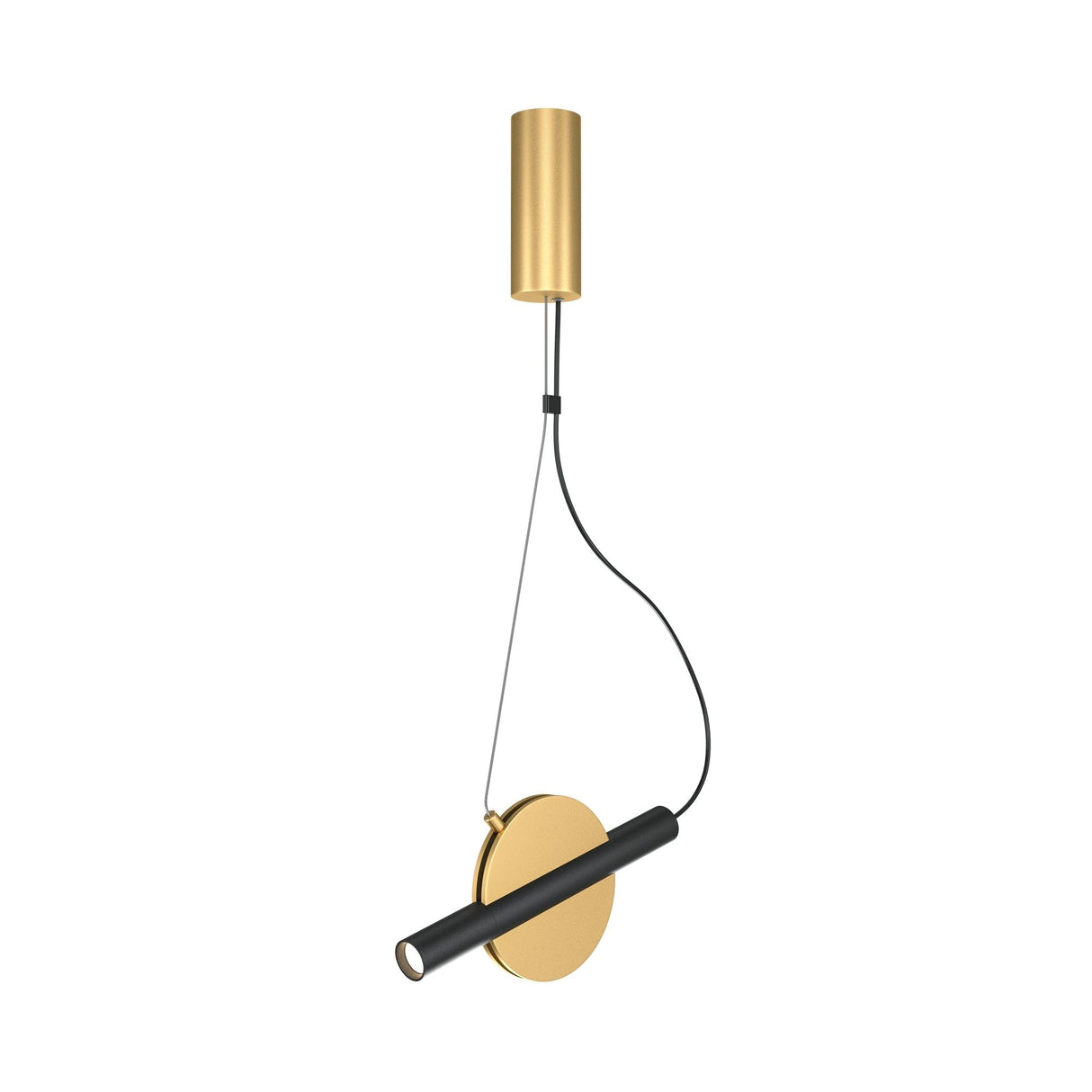 Brass Elegance: Enigma Pendant Lamp by Maytoni