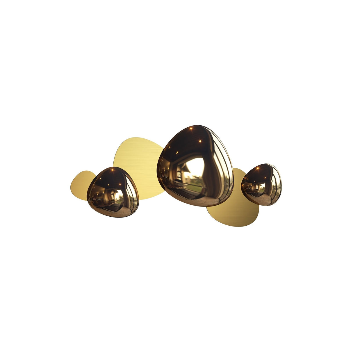 Contemporary Golden Jack-stone Wall Sconce
