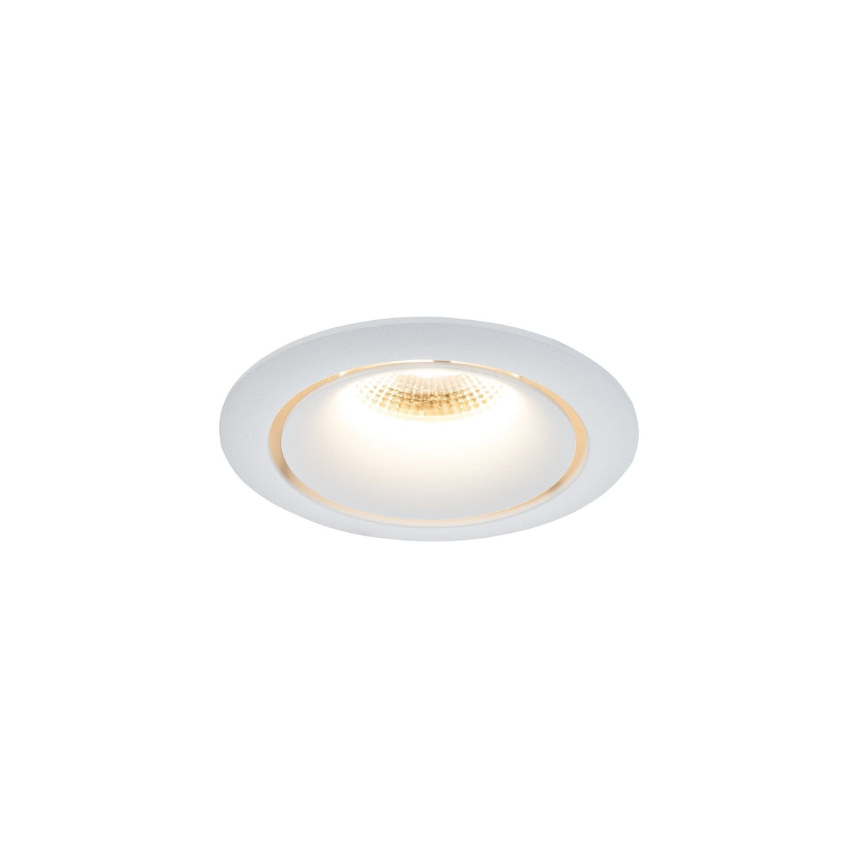 Aluminium Yin Series Recessed Downlight with Elegant White Finish