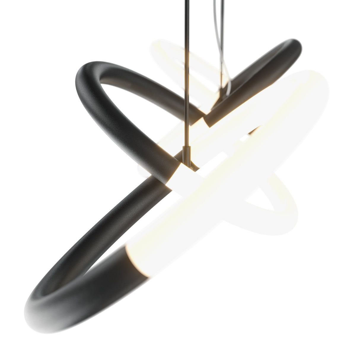 Sleek Black Node Pendant Light by Maytoni - Modern Elegance