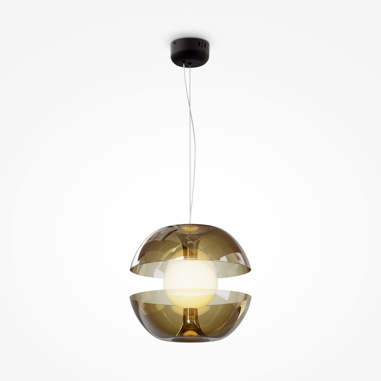 Contemporary Gold Sphere Pendant Light - Modern Rebel Collection