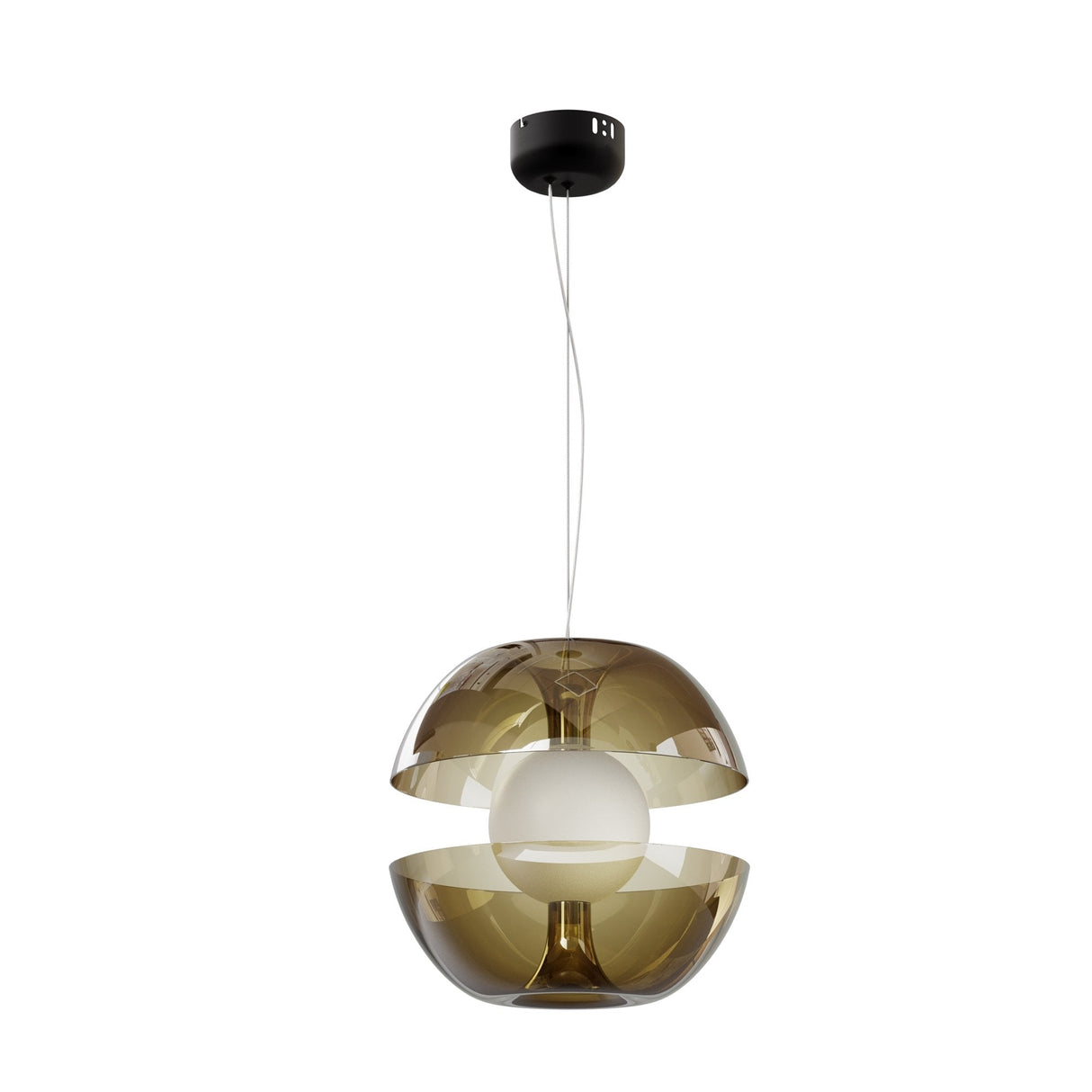 Contemporary Gold Sphere Pendant Light - Modern Rebel Collection