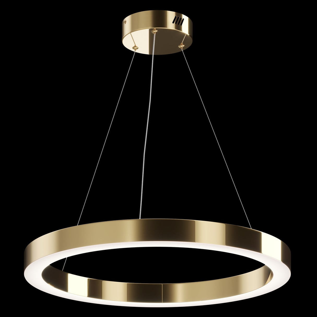 Elegant Brass Saturno Pendant Light - Modern Design by Maytoni