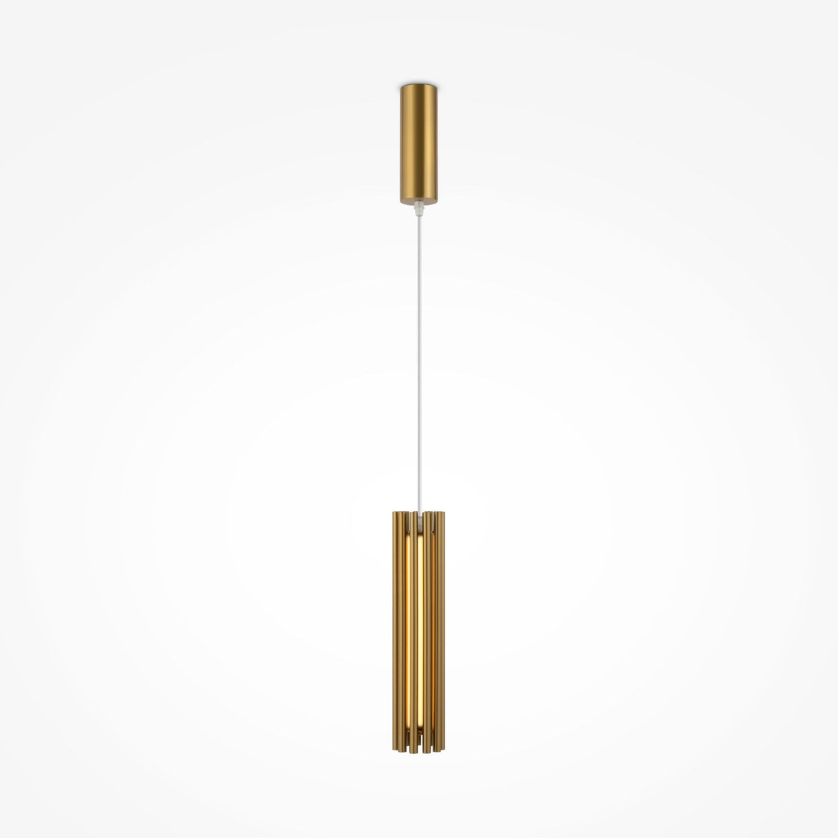Elegant Brass Sonata Pendant Light