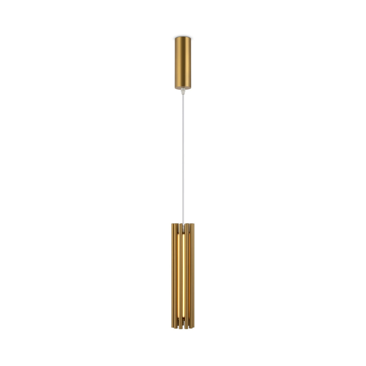 Elegant Brass Sonata Pendant Light