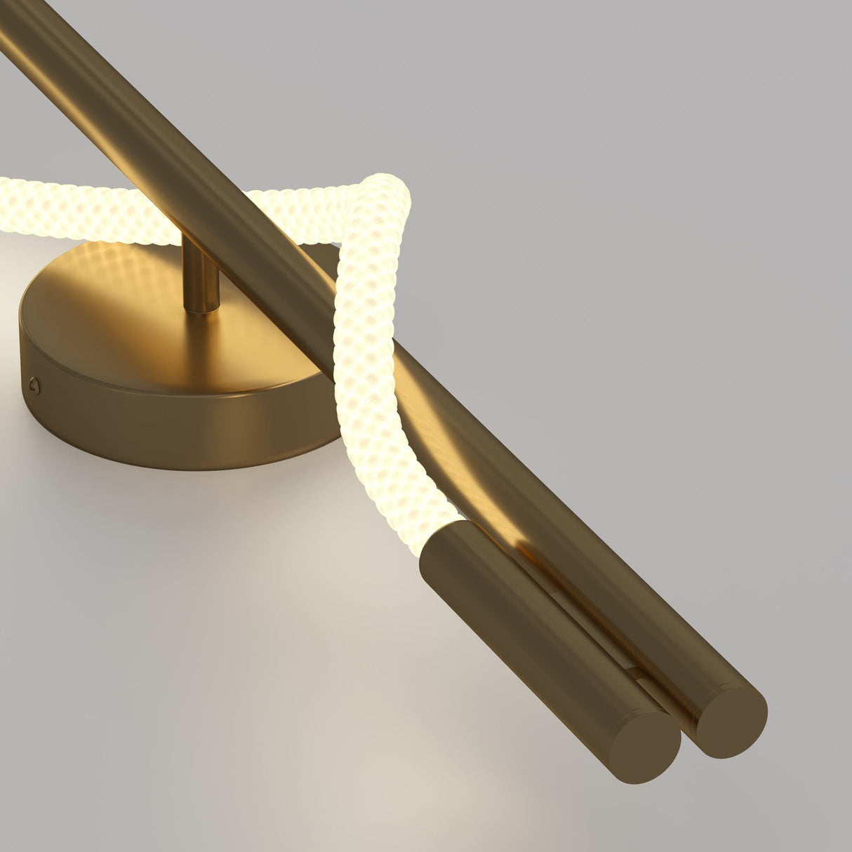 Contemporary Gold Tau Wall Light by Maytoni