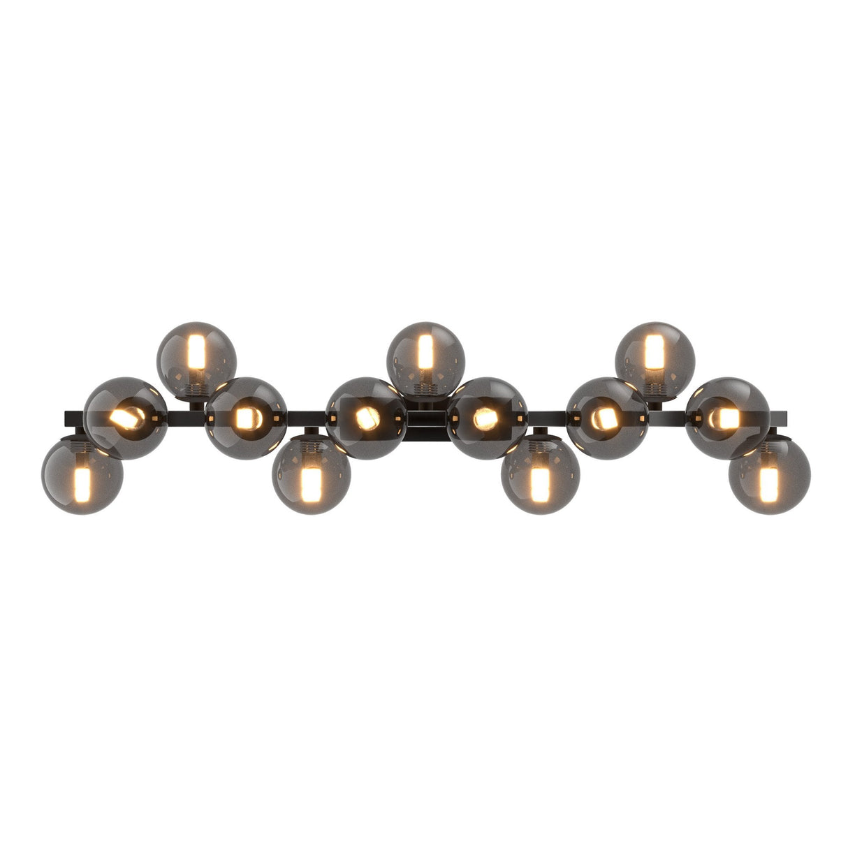 Sleek Black Modern Wall Lamp - Dallas Collection