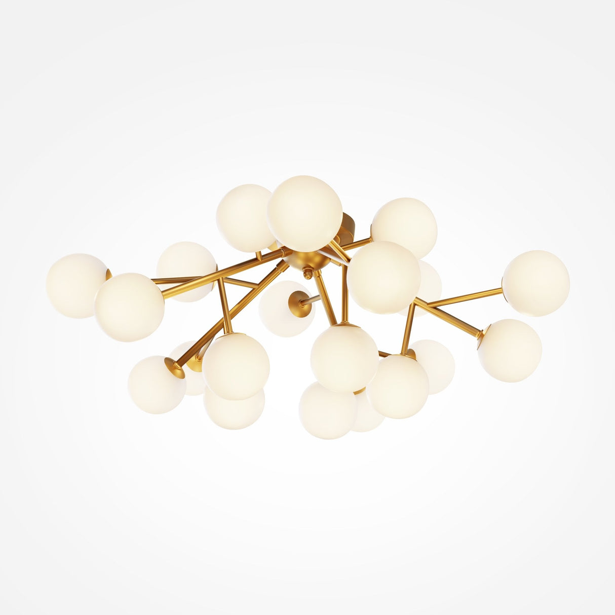 Dallas Gold Modern Ceiling Lamp - Sleek Elegance