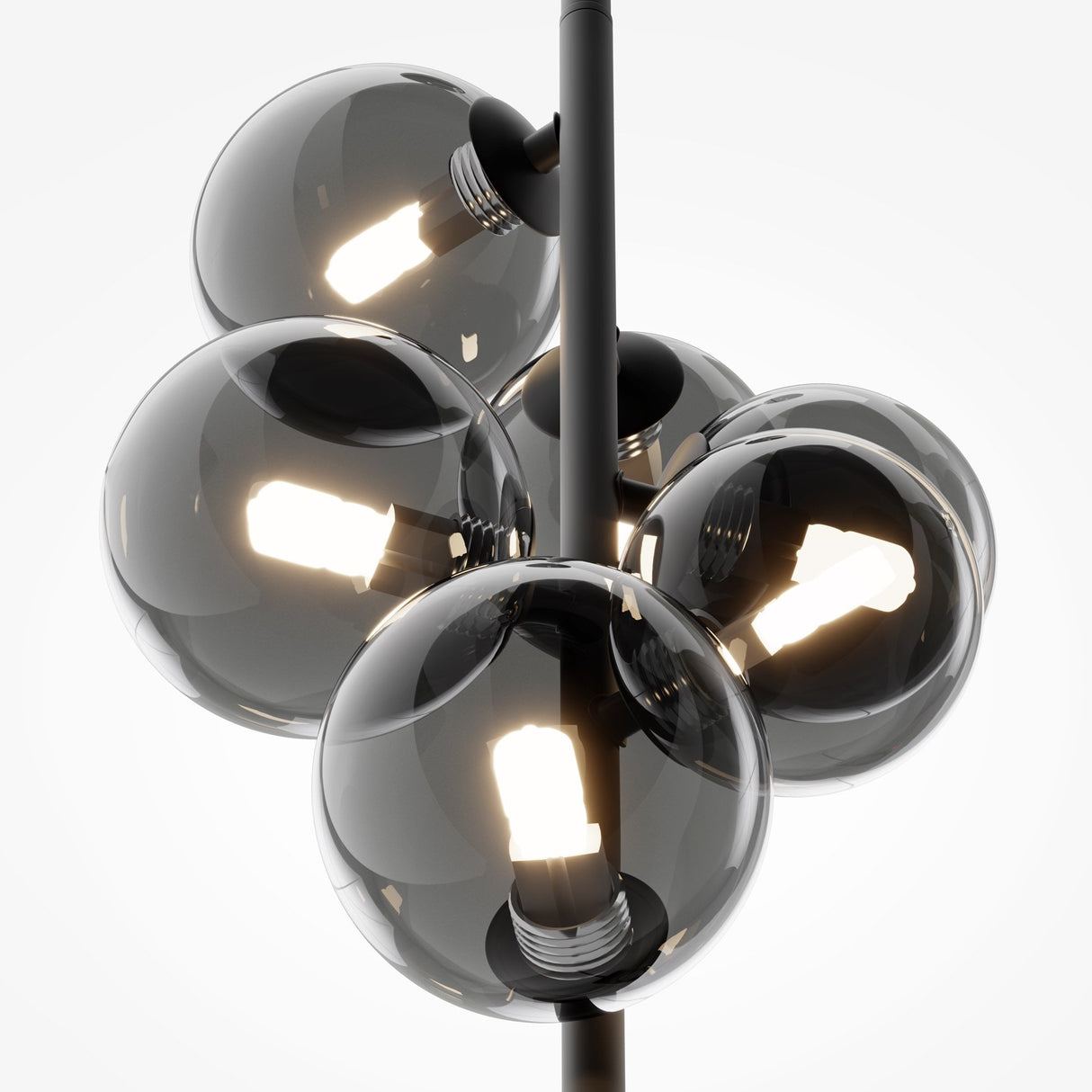 Sleek Black Maytoni Dallas Pendant Lamp - Modern Elegance