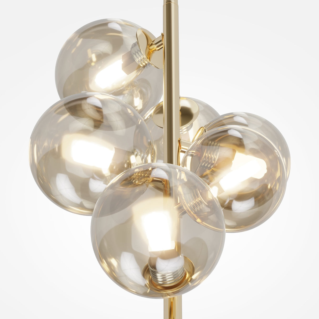 Golden Sphere Pendant Lamp - Dallas Collection by Maytoni