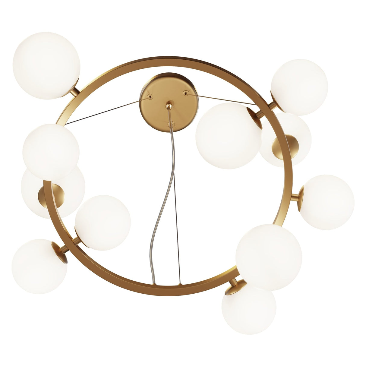 Golden Dallas Modern Sphere Pendant Light