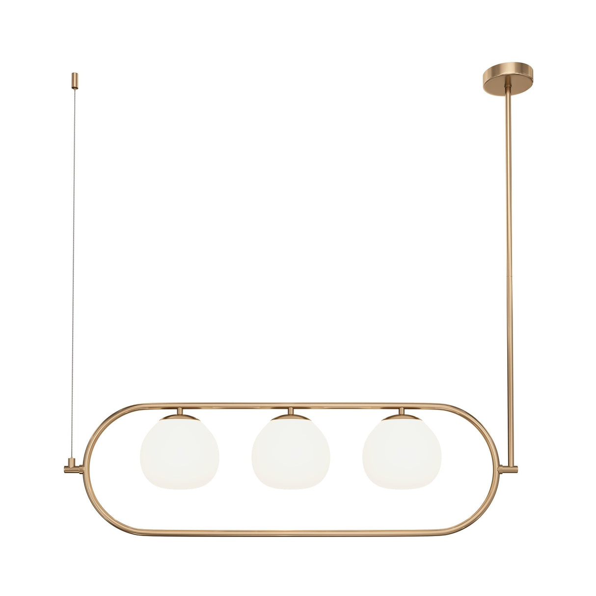Elegant Erich Brass Pendant Light