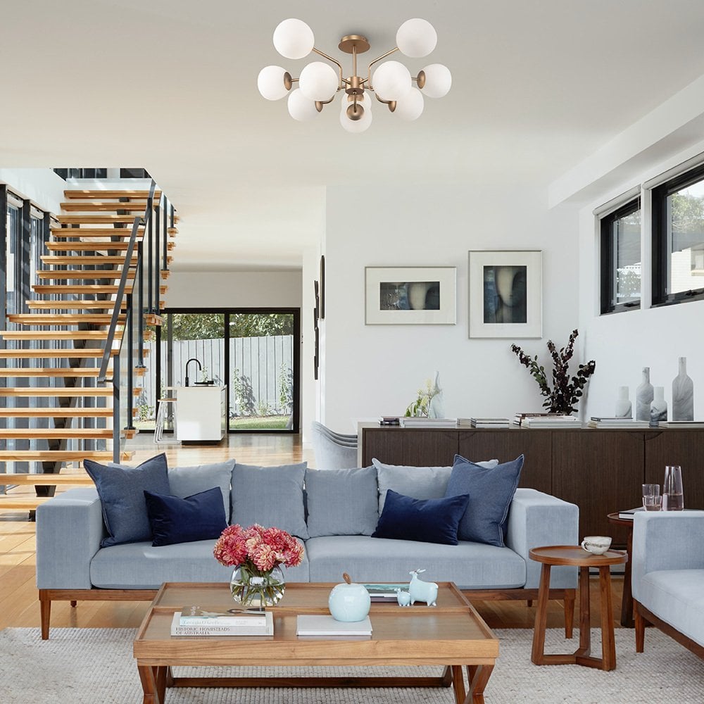 Contemporary Erich Brass Pendant Light - Luxurious Design