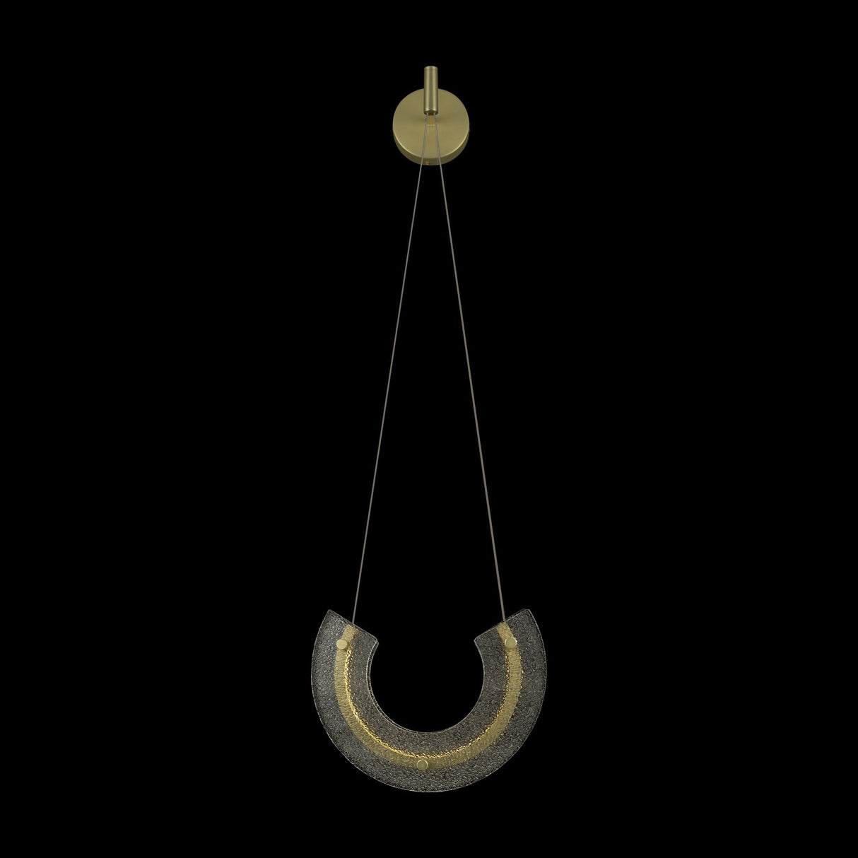 Maya Art Deco Gold Wall Sconce