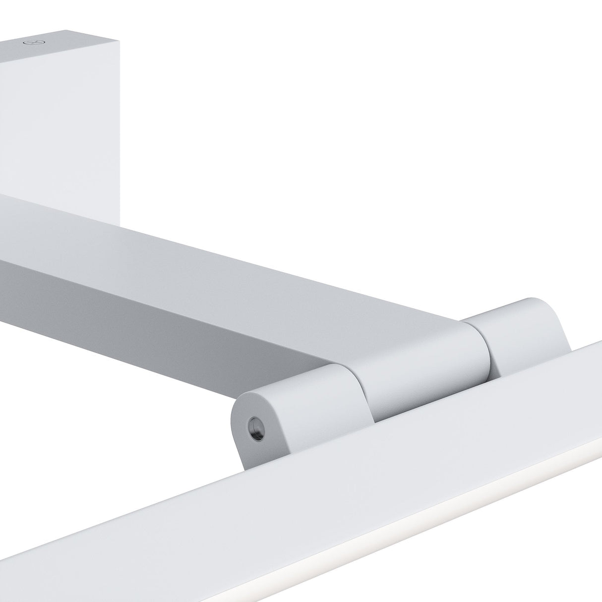 Bris Modern Backlit Mirror in White by Maytoni