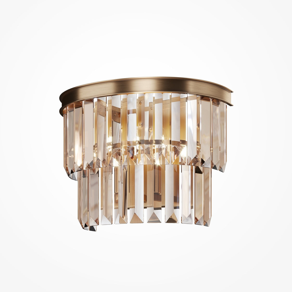 Elegant Revero Gold Wall Lamp - Neoclassic Design
