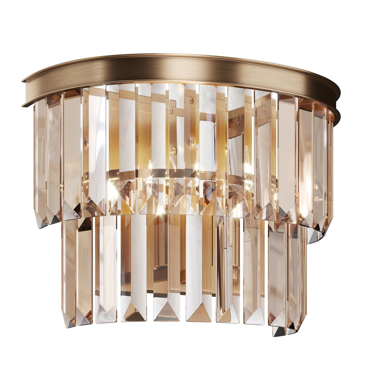 Elegant Revero Gold Wall Lamp - Neoclassic Design