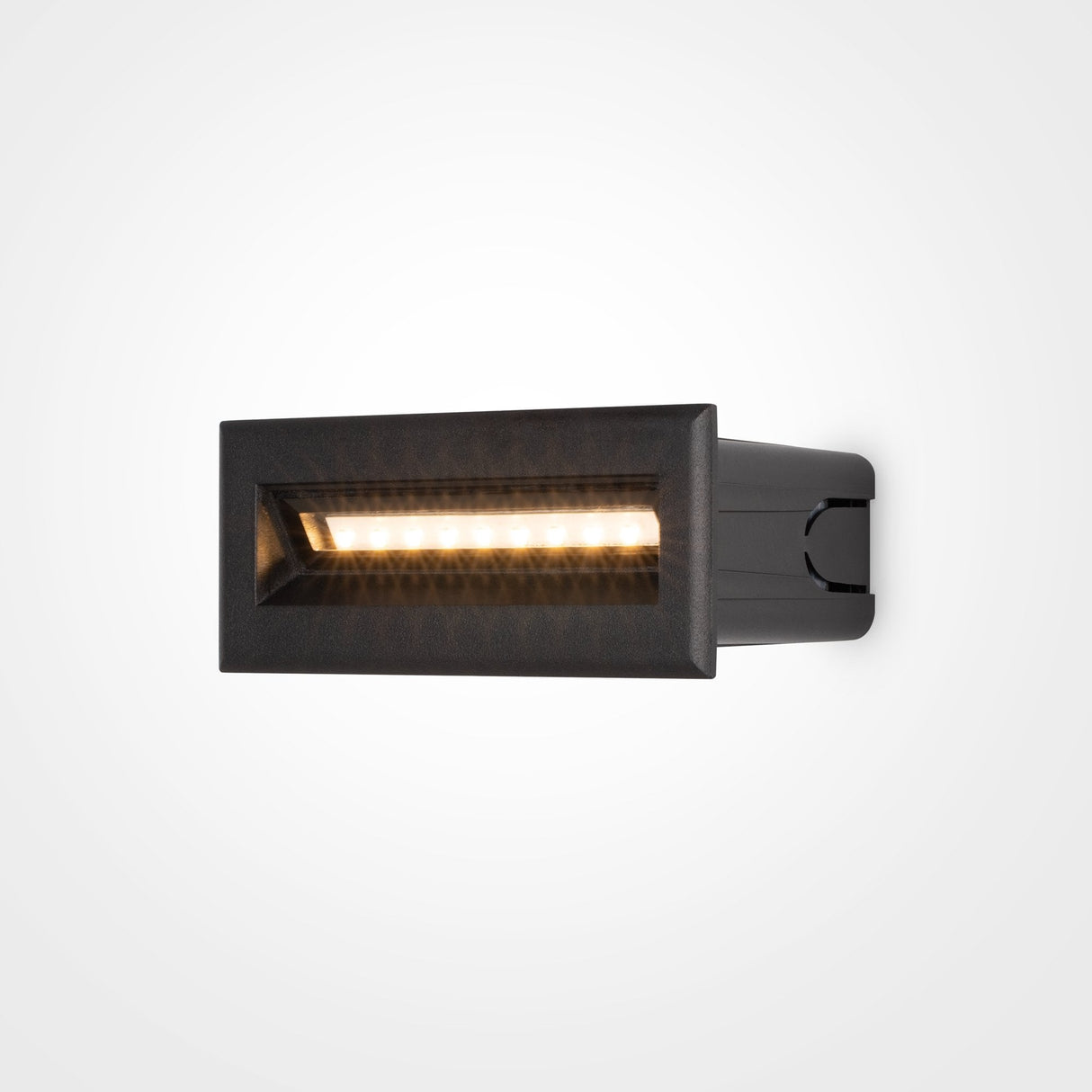 Bosca Series Black Step Light for Outdoor Stairway Illumination