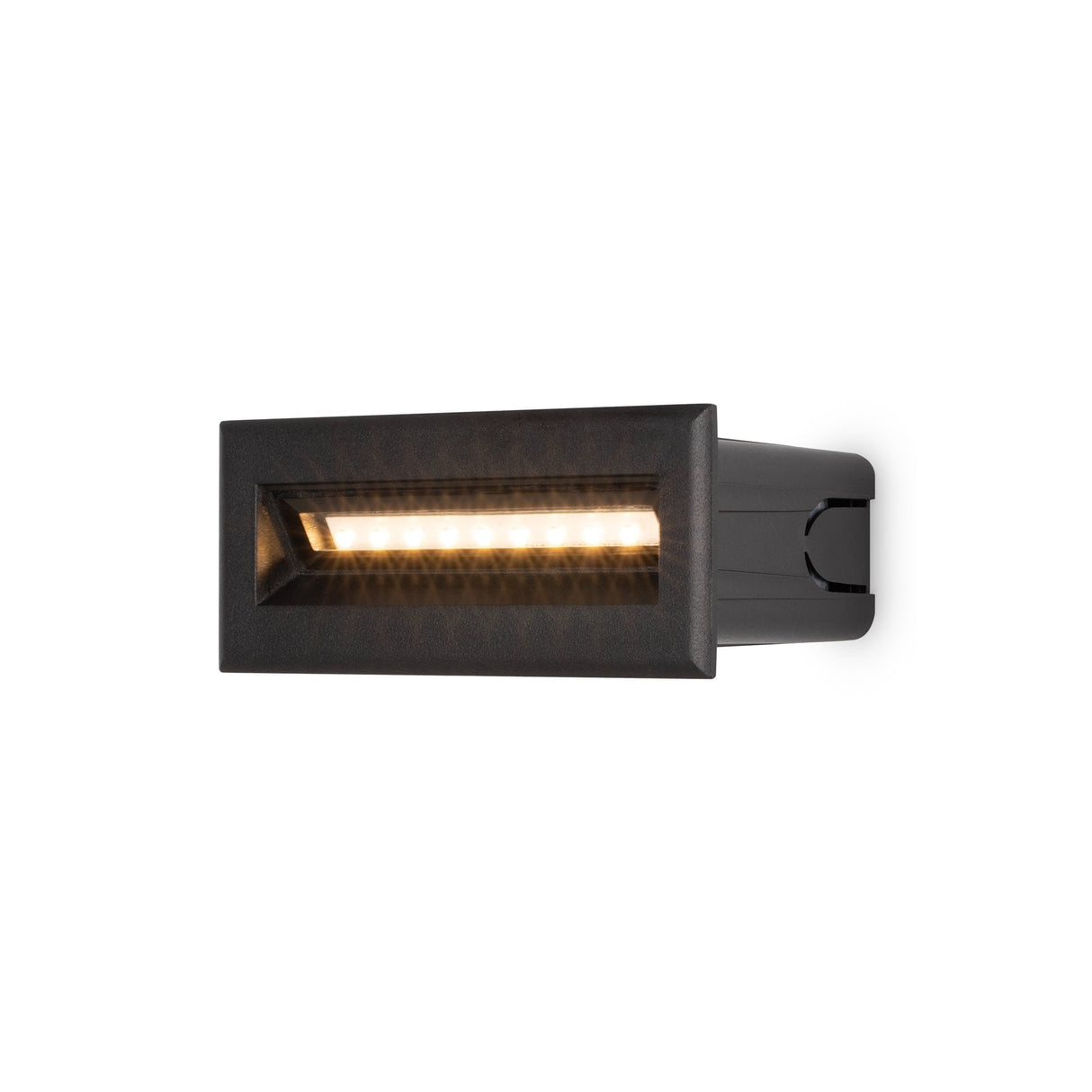 Bosca Series Black Step Light for Outdoor Stairway Illumination