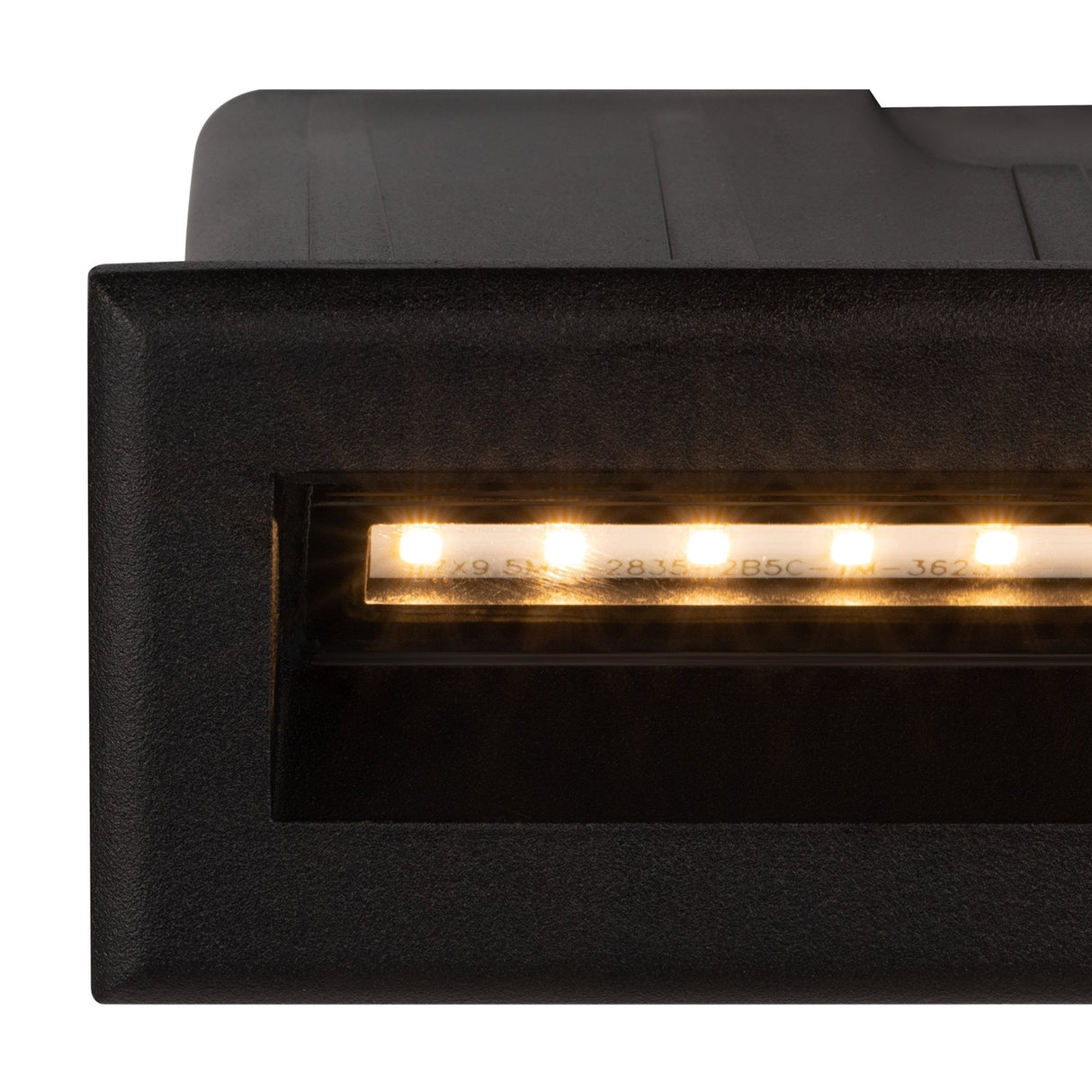 Bosca Series Black Step Light for Outdoor Stairway Illumination