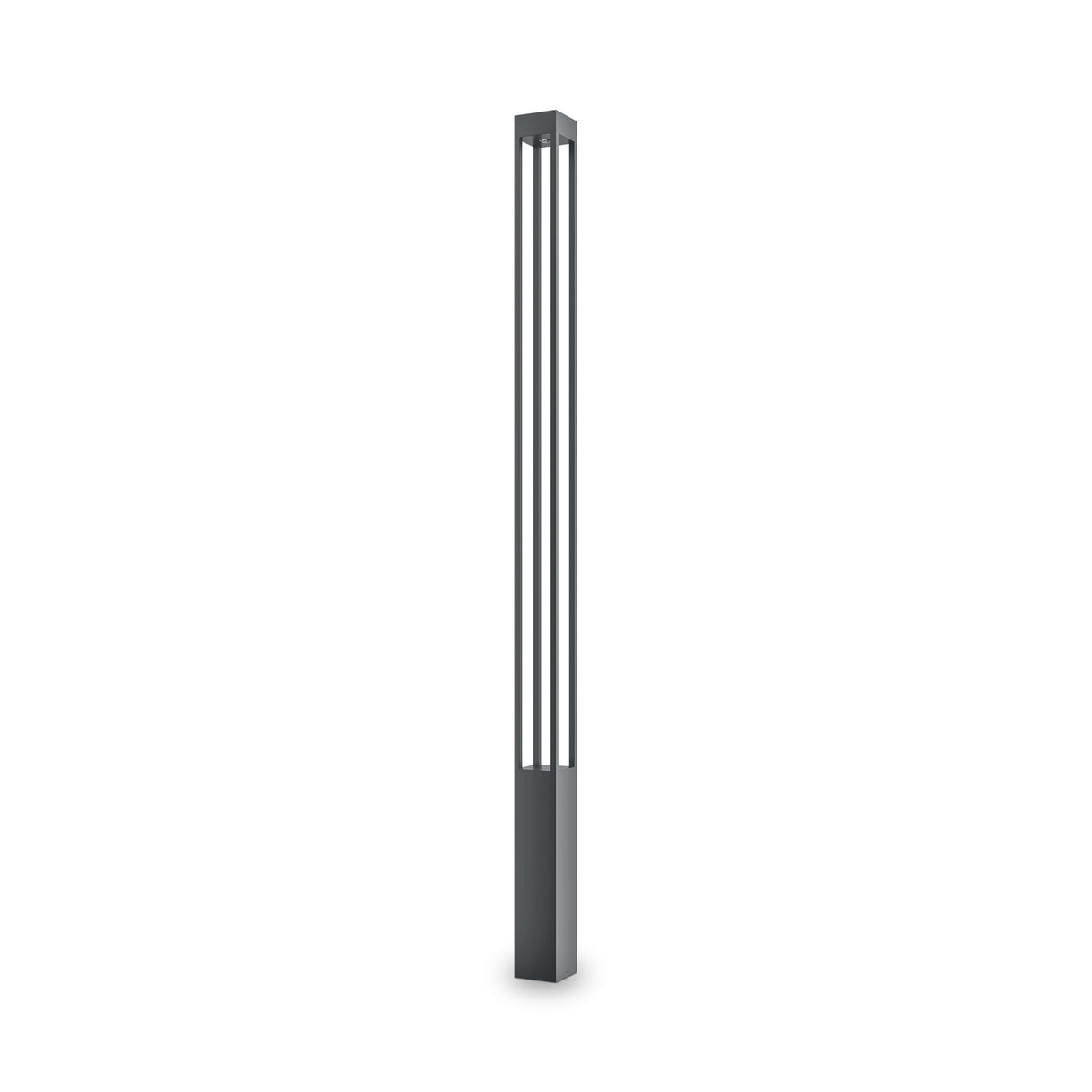 Graphite Elegance: Elbe Series Outdoor Garden Lamp