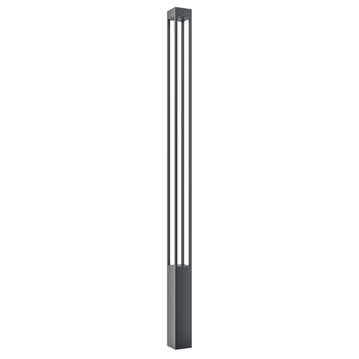 Graphite Elegance: Elbe Series Outdoor Garden Lamp