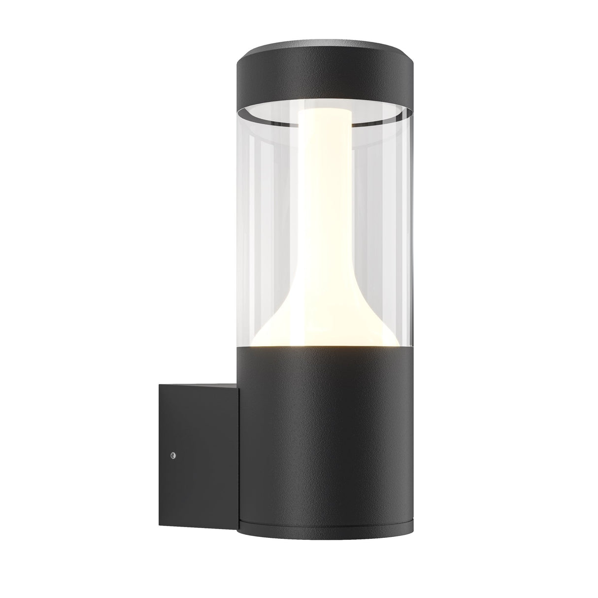 Sleek Black Koln Outdoor LED Wall Light