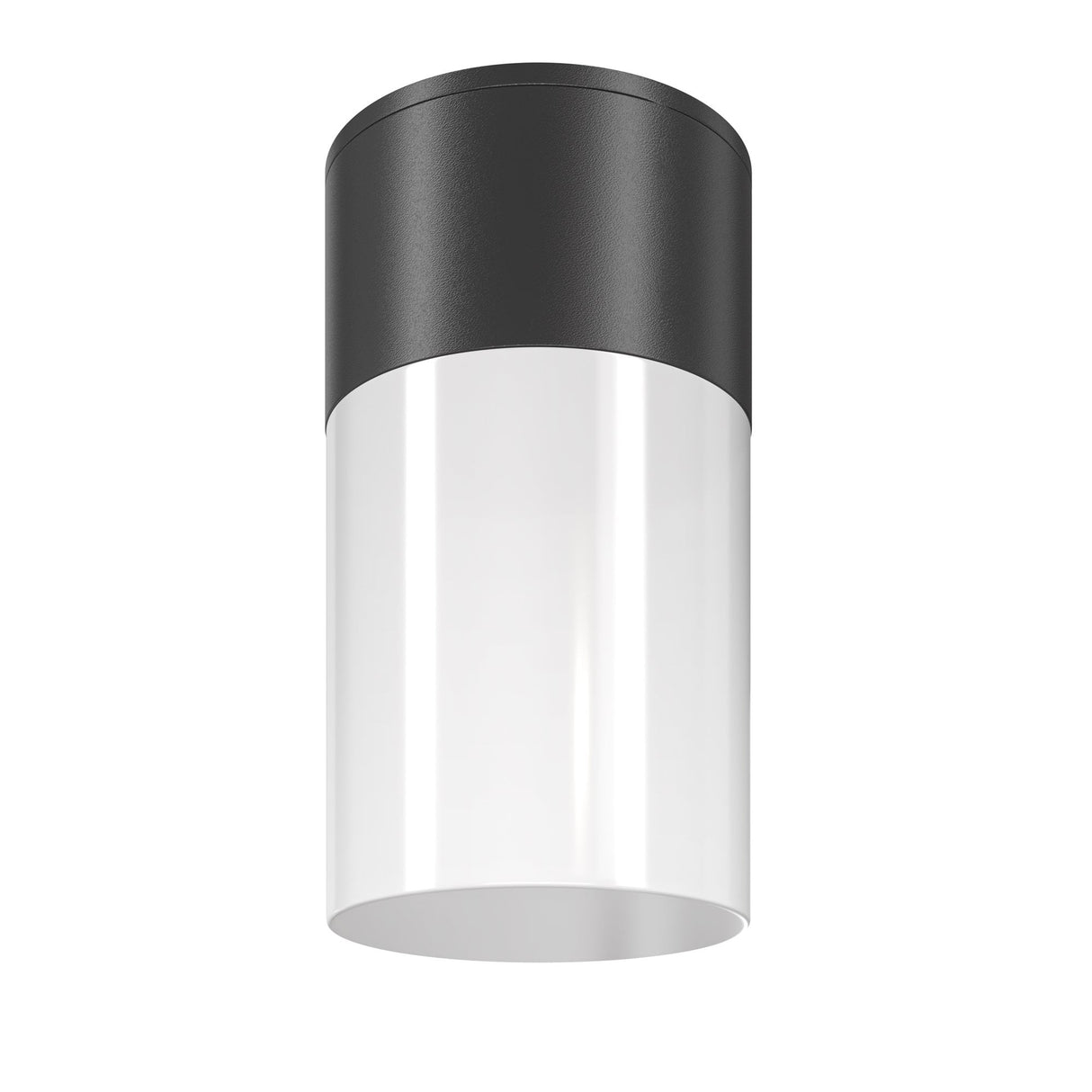 Sleek Black Outdoor Ceiling Lamp - Willis Collection