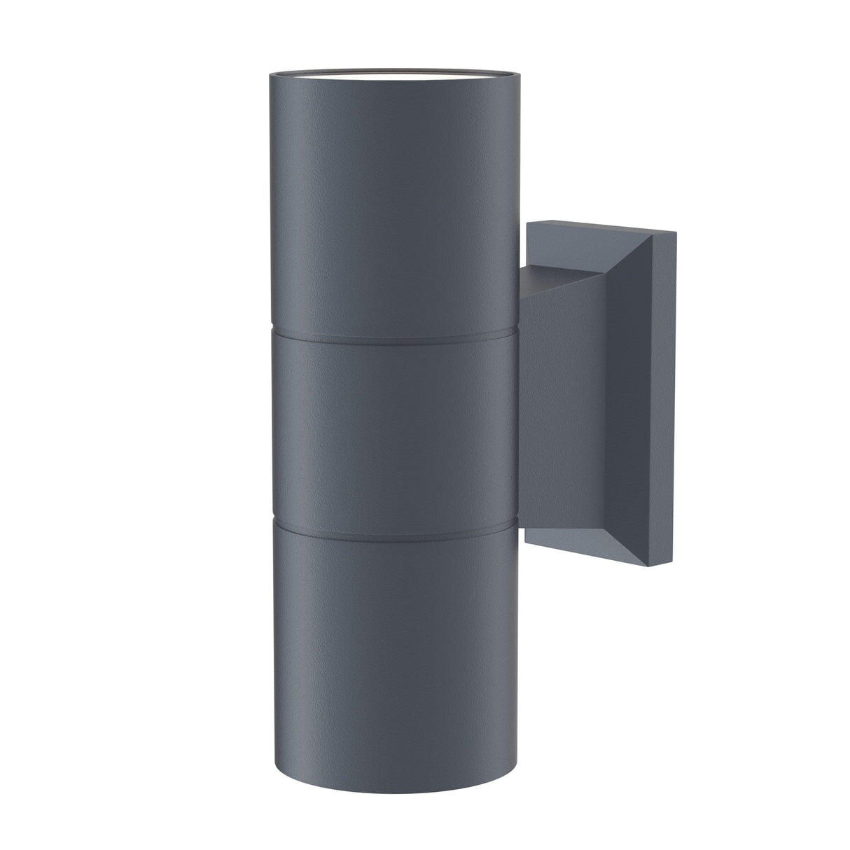 Grey Bowery Outdoor Wall Light with Dual GU10 Fittings