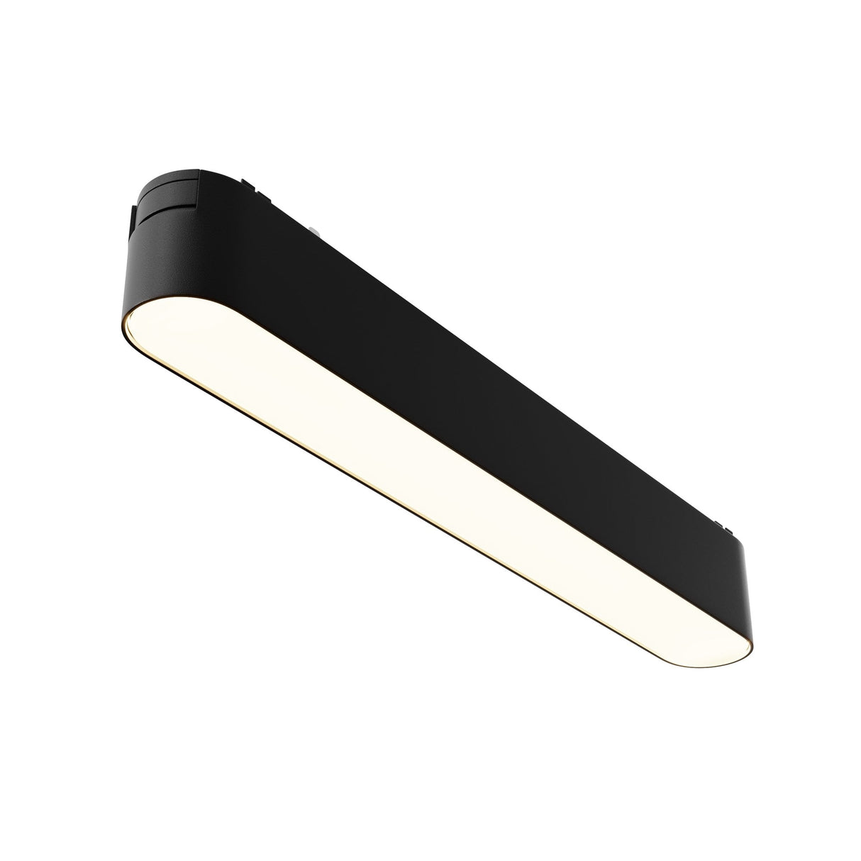 Sleek Black LED Track Lighting System - Radity Basis Series