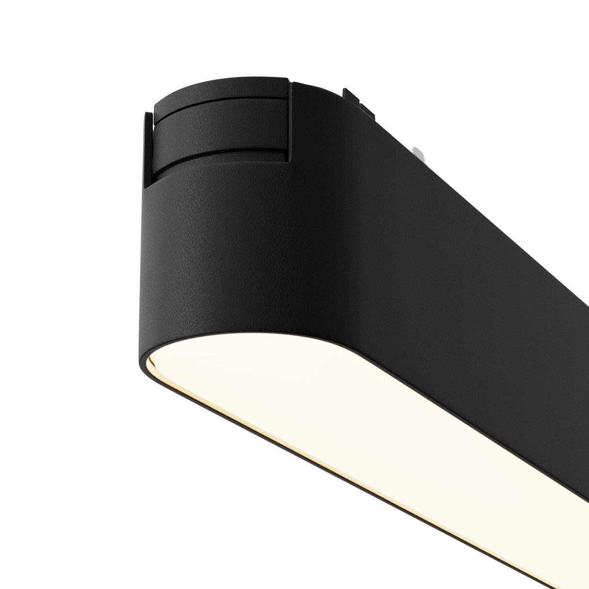 Sleek Black LED Track Lighting System - Radity Basis Series