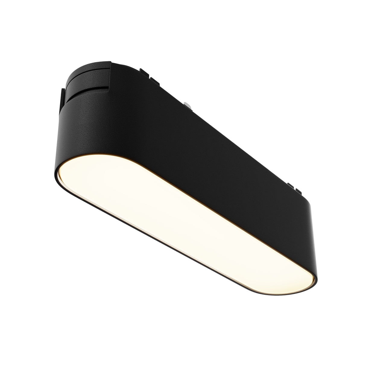 Sleek Black Magnetic Track Lighting by Maytoni - Radity Basis Series
