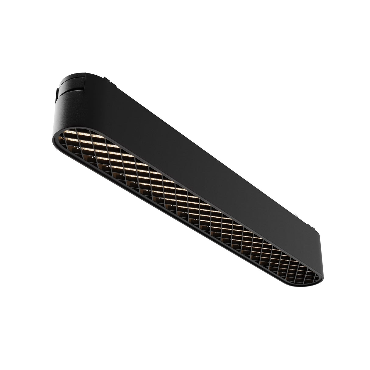 Sleek Black Grid Track Lighting - Radity Magnetic System