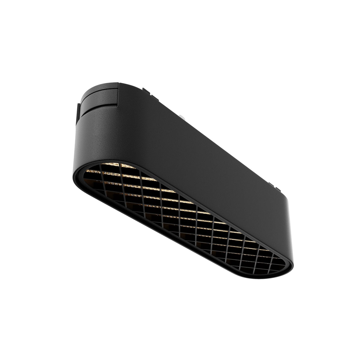 Sleek Black Radity Basis Grid Magnetic Track Lighting System