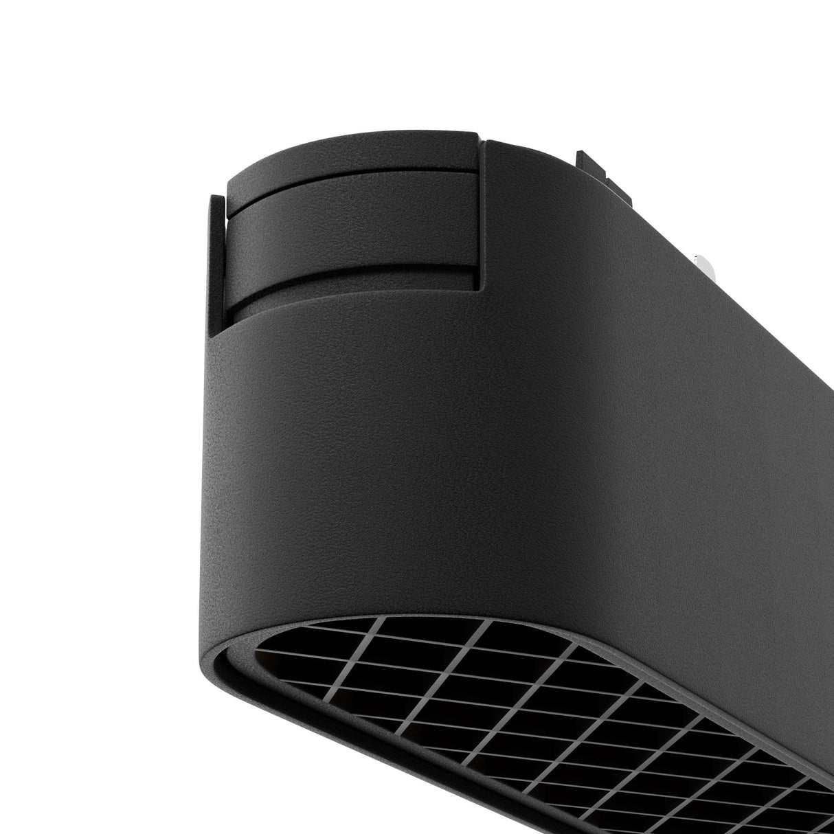 Sleek Black Radity Basis Grid Magnetic Track Lighting System