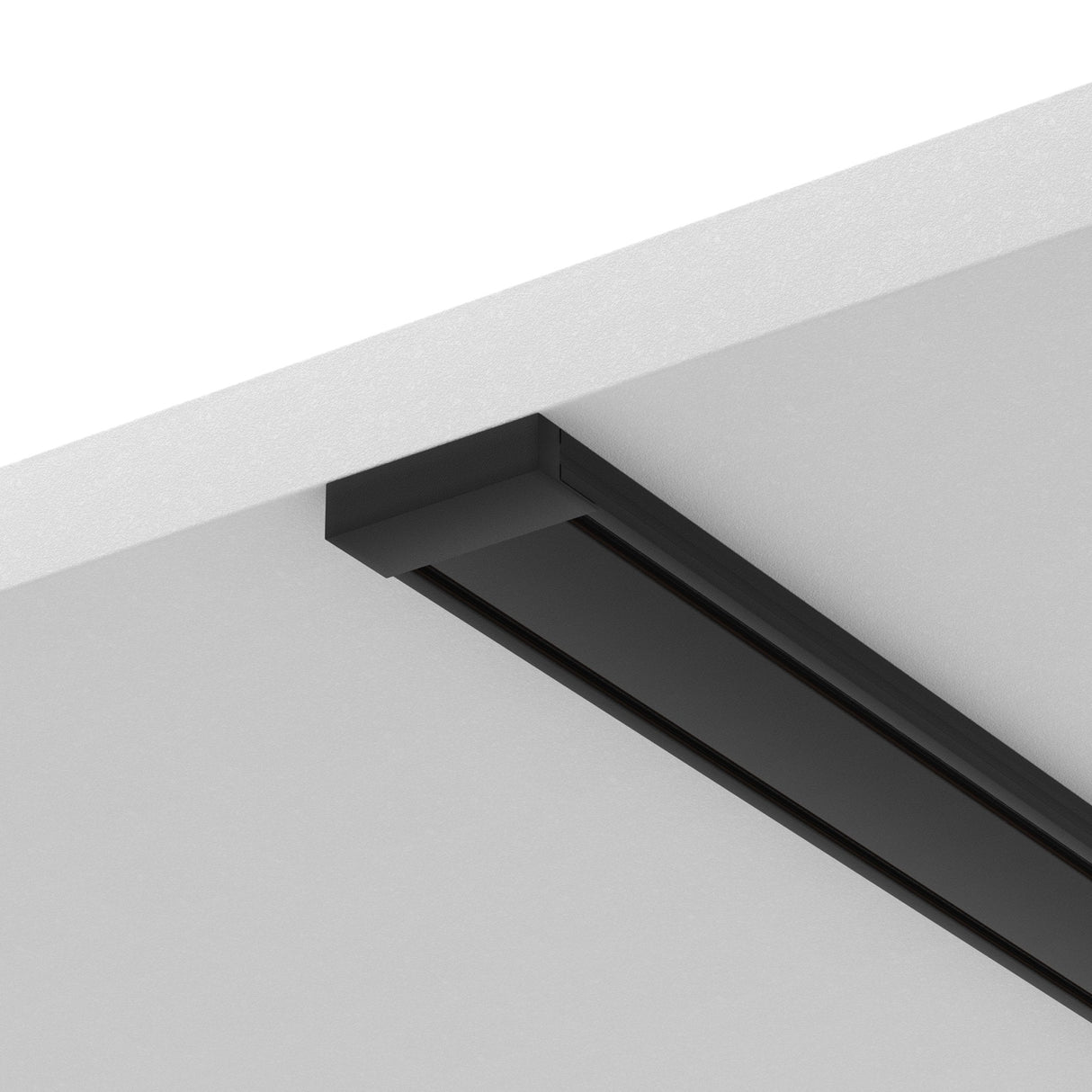 Radity Black Magnetic Track System - Surface Busbar Trunking
