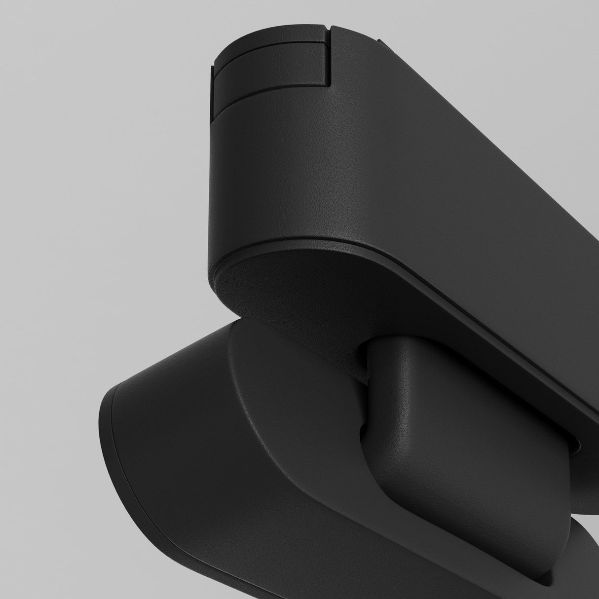 Black Radity Magnetic Track Lighting Accessory - Maytoni Technical Series