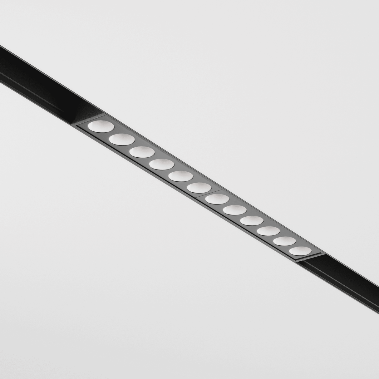 Exility Black Magnetic Track Lighting System - Points Collection