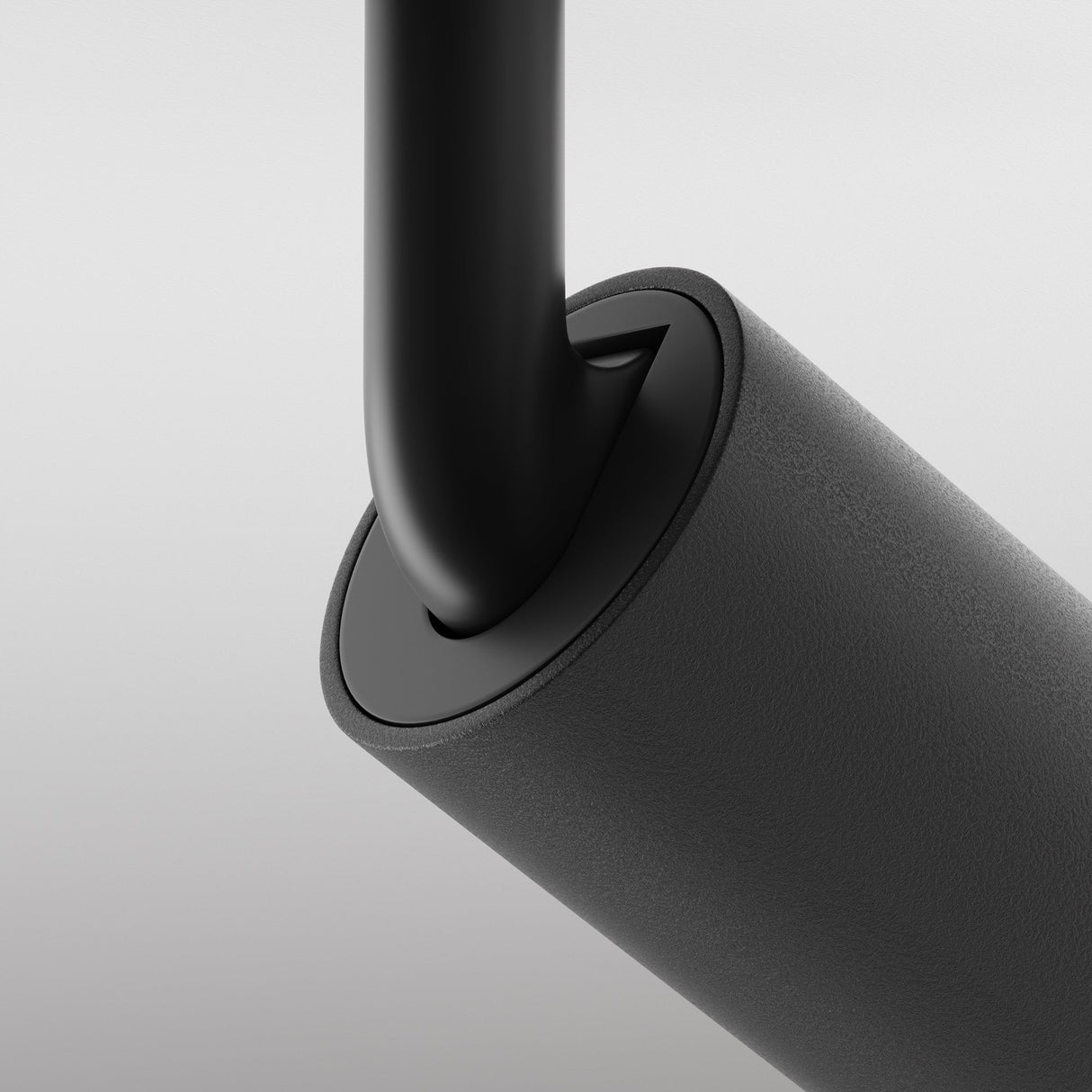 Sleek Exility Focus LED Track Lighting System - Black