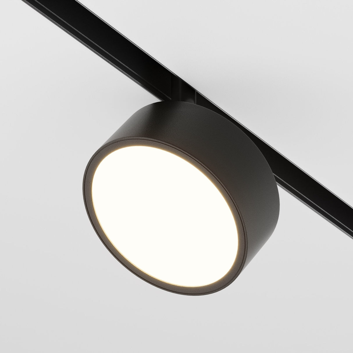 Rado Black LED Track Lighting - Exility Magnetic System