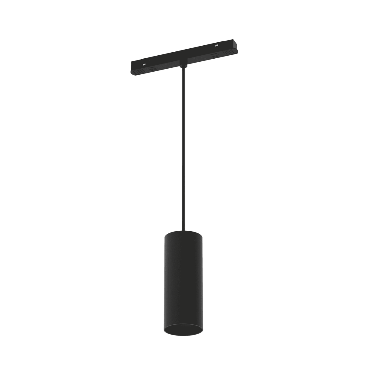 Exility Focus Magnetic LED Pendant Track Light - Sleek Black Design