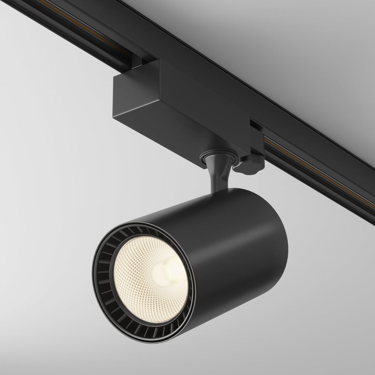Trinity Vuoro Black Three-Phase Track LED Lighting System